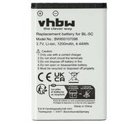 vhbw batteria compatibile con Alcatel 8232S DECT, 8234 DECT, 8244 DECT, 8254 DECT smartphone cellulare (1200mAh, 3,7V, Li-Ion)