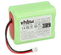 vhbw batteria compatibile con Ape Labs LightCan SE, LightCan, LightCan V2 faro LED, lampada a batteria ricaricabile (2200mAh, 7,2V, NiMH)