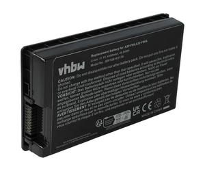 vhbw batteria compatibile con Asus A8G, A8Fm, A8He, A8H, A8Jp, A8Jn, A8Jm, A8F, A8Ja, A8J, A8Je, A8Jc notebook (4400mAh, 11,1V, Li-Ion)