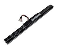 vhbw batteria compatibile con Asus GL553VD, GL553VD-1A, GL553VD-1B, GL553VD-2B, GL553VD-2D laptop, notebook (2600mAh, 14,4V, Li-Ion)