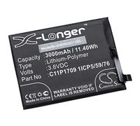 vhbw batteria compatibile con Asus ZenFone Live L1, Live L1 Dual SIM smartphone cellulare (3000mAh, 3,8V, Li-Poly)