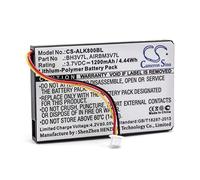 vhbw batteria compatibile con Autec Air A4, A6, A8 Radiocomando Industriale, Telecomando (1200mAh, 3,7V, Li-Poly)