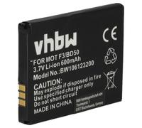 vhbw batteria compatibile con AVM Fritz!Fon C4, C5, EM25, EM325, M2, M325, MT-F telefono fisso cordless (600mAh, 3,7V, Li-Ion)