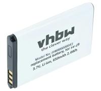 vhbw batteria compatibile con Babymoov Touch Screen A014407 smartphone cellulare (650mAh, 3,7V, Li-Ion)