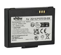 vhbw batteria compatibile con Bixolon SPP-R200/II, SPP-R200, SPP-R200II, SPP-R200III, SPP-R210 lettore di codici a barre, POS (1100mAh, 7,4V, Li-Ion)