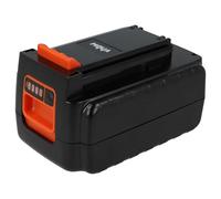vhbw 1x batteria compatibile con Black & Decker CLMA4820L2, CLM3825L2-QW, BCSTA536, BCSTA536L1-QW utensile elettrico (2000 mAh, Li-Ion, 36 V / 40 V)