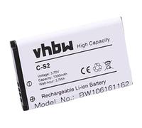 vhbw batteria compatibile con Blackberry Curve 8300, 8310, 8320, 8330, 9300 3G, 9330 3G smartphone cellulare (1000mAh, 3,7V, Li-Ion)