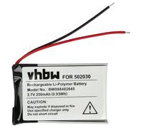 vhbw batteria compatibile con Bosch Intuvia GPS computer da bicicletta tachimetro bici (250mAh, 3,7V, Li-Poly)