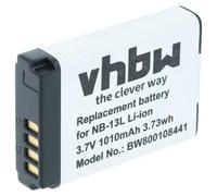vhbw batteria compatibile con Canon PowerShot SX740HS fotocamera (1010mAh, 3,7V, Li-Ion)