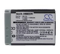 vhbw batteria compatibile con Canon PowerShot SX740HS fotocamera (1250mAh, 3,7V, Li-Ion)