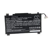 vhbw batteria compatibile con Dell Latitude 10 STE2 tablet (1250mAh, 15,2V, Li-Poly)