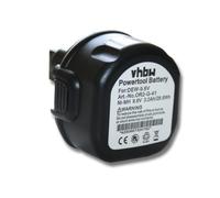 vhbw Batteria compatibile con Dewalt DC727, DC756, DC980, DC981, DW907, DW980, DW981, DW953KV-2, DC750KA attrezzi da lavoro (3000mAh NiMH 9,6V)