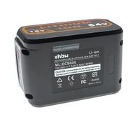 vhbw batteria compatibile con DeWalt DCS380, DCS380B, DCS380L1, DCS380M1, DCS381 attrezzi da lavoro (7500 mAh, Li-Ion, 18 V / 54 V)