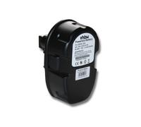 vhbw batteria compatibile con Dewalt DW057K, DW057N, DW057K-2, DW908 FlashLight, DW059B, DW059 utensile elettrico (3000 mAh, NiMH, 18 V)
