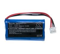 vhbw batteria compatibile con DJI Phantom 3 4K, 3 Standard, GL358WB drone quadricottero multicottero (2600mAh, 7,4V, Li-Ion)