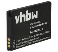 vhbw batteria compatibile con Doro Primo 414, 406 smartphone cellulare (1200mAh, 3,7V, Li-Ion)