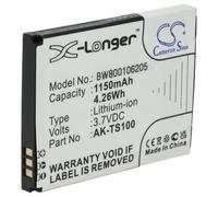 vhbw batteria compatibile con Emporia F220 FLIPbasic smartphone cellulare (1150mAh, 3,7V, Li-Ion)
