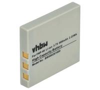 vhbw batteria compatibile con Fuji/Fujifilm FinePix F710, F610, F810, F818, J50, V10, Z1, Z2, Z3 fotocamera digitale DSLR (500mAh, 3,6V, Li-Ion)