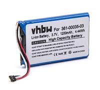vhbw batteria compatibile con Garmin 2360, 2370LT, 2360LT, 2360LMT, 2360LM, 2370, 2350LT navigatore GPS (1200mAh, 3,7V, Li-Poly)