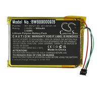 vhbw batteria compatibile con Garmin Edge 830, 530 GPS tracker, localizzatore (900mAh, 3,8V, Li-Poly)
