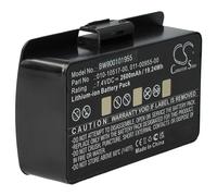 vhbw batteria compatibile con Garmin GPSMap 396, 478, 496, 495 navigatore GPS (2600mAh, 8,4V, Li-Ion)