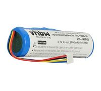 vhbw batteria compatibile con Garmin TT10, TT15X, TT15 collare per cani, dog trainer (2600mAh, 3,7V, Li-Ion)