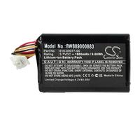 vhbw batteria compatibile con Garmin Zumo 590, 595, 590LM, 595LM navigatore GPS (1800mAh, 3,7V, Li-Ion)