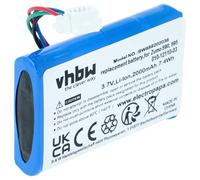 vhbw batteria compatibile con Garmin Zumo 590, 595, 590LM, 595LM navigatore GPS (2000mAh, 3,7V, Li-Ion)