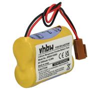 vhbw batteria compatibile con Ge Fanuc A06B0177D106, A06B-0177-D106 PLC Programmable Logic Controller (2200mAh, 6V, Li-MnO2)