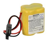 vhbw batteria compatibile con Ge Fanuc Amplifier ALPHA iSV, Amplifier BETA iSV raid controller (2900mAh, 6V, Li-Ion) - Sostituisce BR-2/3AGCT4A, A06B-6114-K504, A98L-0031-0025