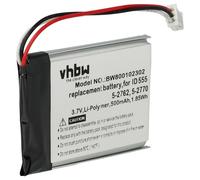 vhbw batteria compatibile con General Electric 28118FE1, 28115FE1-A, 2-8115FE1, 2-8118FE1, 2-8118 telefono fisso cordless (500mAh, 3,7V, Li-Ion)