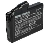 vhbw batteria compatibile con Glovii GP1R, GJ1G, GXB, GJ1R, GP1C, GJ1, GP1G, GJ1C, GXR, GP1 guanti da moto riscaldabili (2000mAh, 7,4V, Li-Ion)