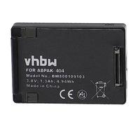 vhbw batteria compatibile con GoPro Hero 4 Silver, 4 Surf, 4 Black, 4 White, 3+, 4 Music Edition videocamera camcorder (1240mAh, 3,8V, Li-Poly)