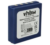 vhbw batteria compatibile con HBC Radiomatic, FUB3A, FUB 3A radio (700mAh, 6V, NiMH)