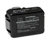 vhbw batteria compatibile con Hikoki G18DBBVL, G18DBBL, DS36DA, G18DBBAL, G18DBAL, DV36DAQ4, DV36DA utensile elettrico (3000 mAh, Li-Ion, 18 V)