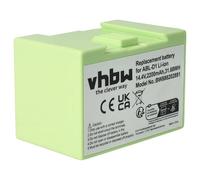 vhbw batteria compatibile con iRobot Roomba e6134, e515840, e515440, e515240, e5154, e5158 home cleaner grigio (2200mAh, 14,4V, Li-Ion)