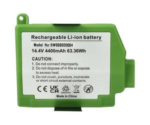 vhbw batteria compatibile con iRobot Roomba S9+, s9 home cleaner (4400mAh, 14,4V, Li-Ion)