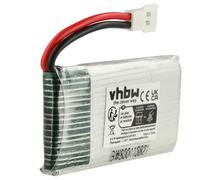 vhbw batteria compatibile con Koome K300C Quadrocopter drone quadricottero multicottero (600mAh, 3,7V, Li-Ion)