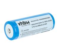 vhbw batteria compatibile con Ledlenser M6R, MT14 torcia, lampada da elmetto (5000mAh, 3,7V, Li-Ion)