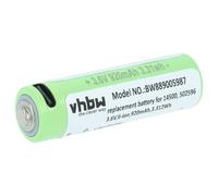 vhbw batteria compatibile con Ledlenser P5R Work torcia, lampada da elmetto (920mAh, 3,6V, Li-Ion)