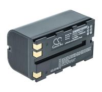 vhbw batteria compatibile con Leica GS20, GS15, GS10, RCS1100 dispositivo di misurazione laser, dispositivo di misurazione (4400mAh, 7,4V, Li-Ion)