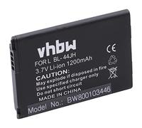 vhbw batteria compatibile con LG Optimus Logic, Optimus Dynamic 2, Optimus L4 II, Optimus L5 II smartphone cellulare (1200mAh, 3,7V, Li-Ion)