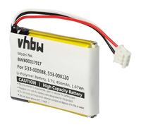 vhbw batteria compatibile con Logitech MX Ergo, MX Anywhere 3, MX Master 2, MX Master mouse senza cavo, mouse wireless (450mAh, 3,7V, Li-Poly)