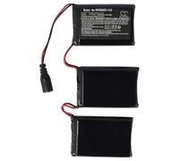 vhbw batteria compatibile con Macna Gloves 12V 3A 3 guanti da moto riscaldabili (3000mAh, 11,1V, Li-Poly)
