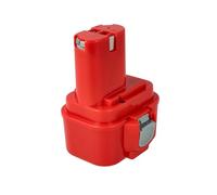 vhbw batteria compatibile con Makita 6503DWA, 6503D, 6260D, 6226DWE, 6260DWPE, 6260DWE, 6261DWPE, 6261D utensile elettrico (3000 mAh, NiMH, 9,6 V)