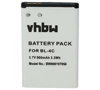 vhbw batteria compatibile con MaxCom MM128, MM129, MM142, MM35D, MM36D smartphone cellulare (900mAh, 3,7V, Li-Ion)