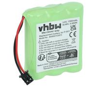 vhbw Batteria compatibile con Memorex YBT3N800MAH (1300mAh, 3,6V, NiMH)