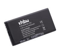 vhbw batteria compatibile con Microsoft/Nokia RM-1072, RM-1073 smartphone cellulare (2600mAh, 3,8V, Li-Ion)
