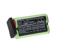vhbw batteria compatibile con Moser Super Cordless 1872 clipper, ChromStyle 1871 tagliacapelli (2000mAh, 3,6V, NiMH)