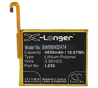 vhbw batteria compatibile con Motorola Moto G100 smartphone cellulare (4850mAh, 3,85V, Li-Poly)